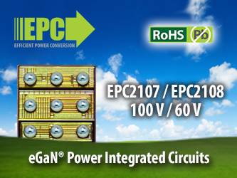 Efficient Power Conversion (EPC) Introduces eGaN Power Integrated Circuit for a New Benchmark in Efficiency and Cost for A4WP Rezence Wireless Power Transfer